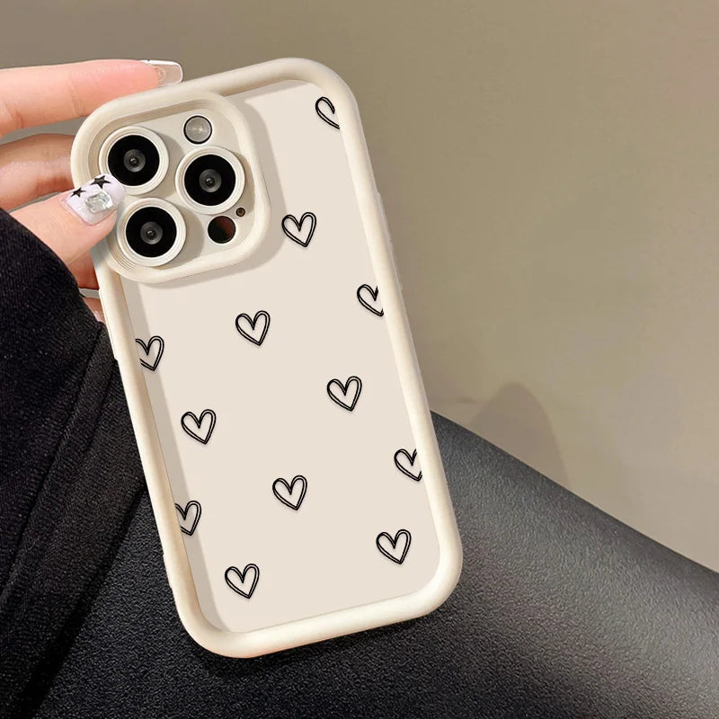 Love Heart Phone Case For iPhone