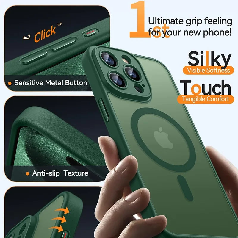 Luxury Frosted Phone Case For iPhone