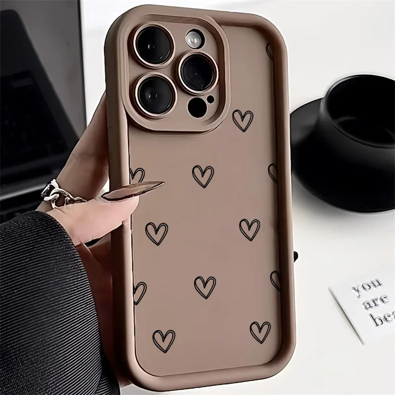 Love Heart Phone Case For iPhone