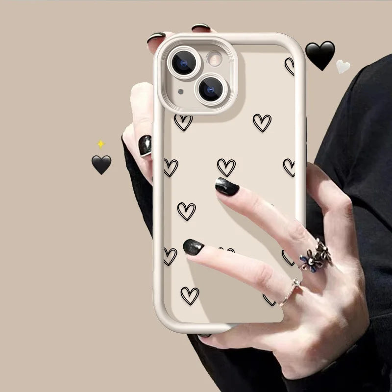 Love Heart Phone Case For iPhone