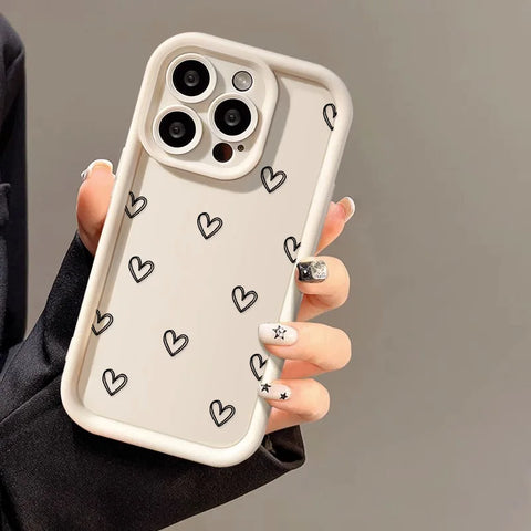 Love Heart Phone Case For iPhone