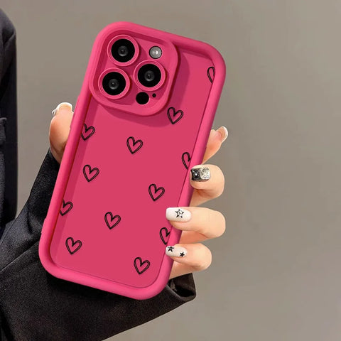 Love Heart Phone Case For iPhone
